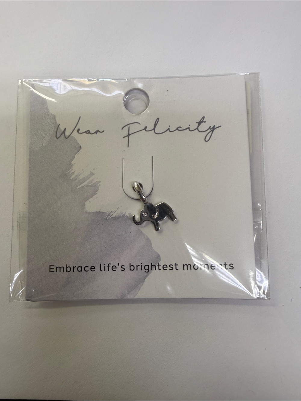 Silver Elephant Charm - Silver Elephant Pendant
